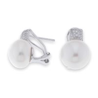 Orecchini Domar Gioielli Donna Orecchini perle argento 925 in Argento Cubic Zirconia EPB089918